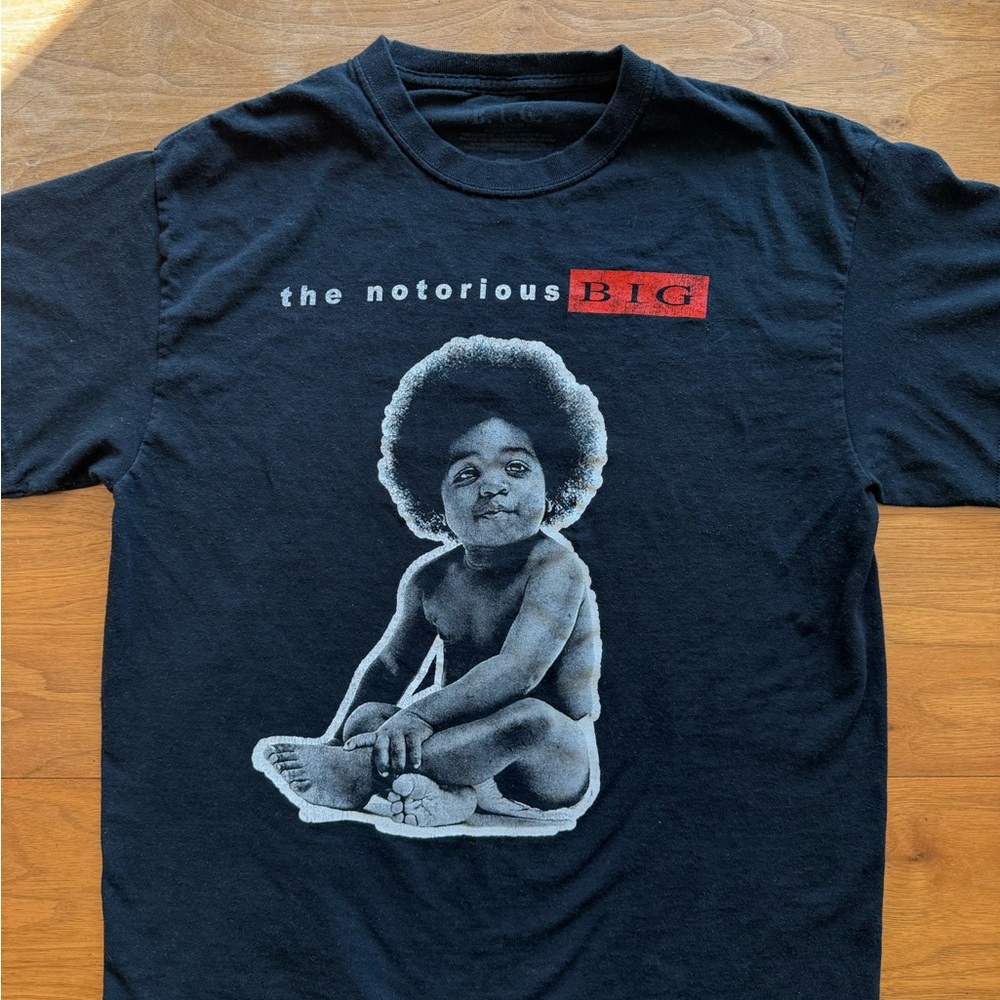 Notorious B.I.G. Graphic Tee in Black